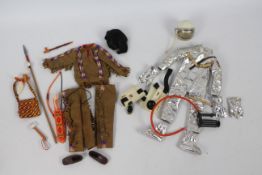 Palitoy - Action Man - Two partial and unboxed vintage Action Man outfits / accessories.