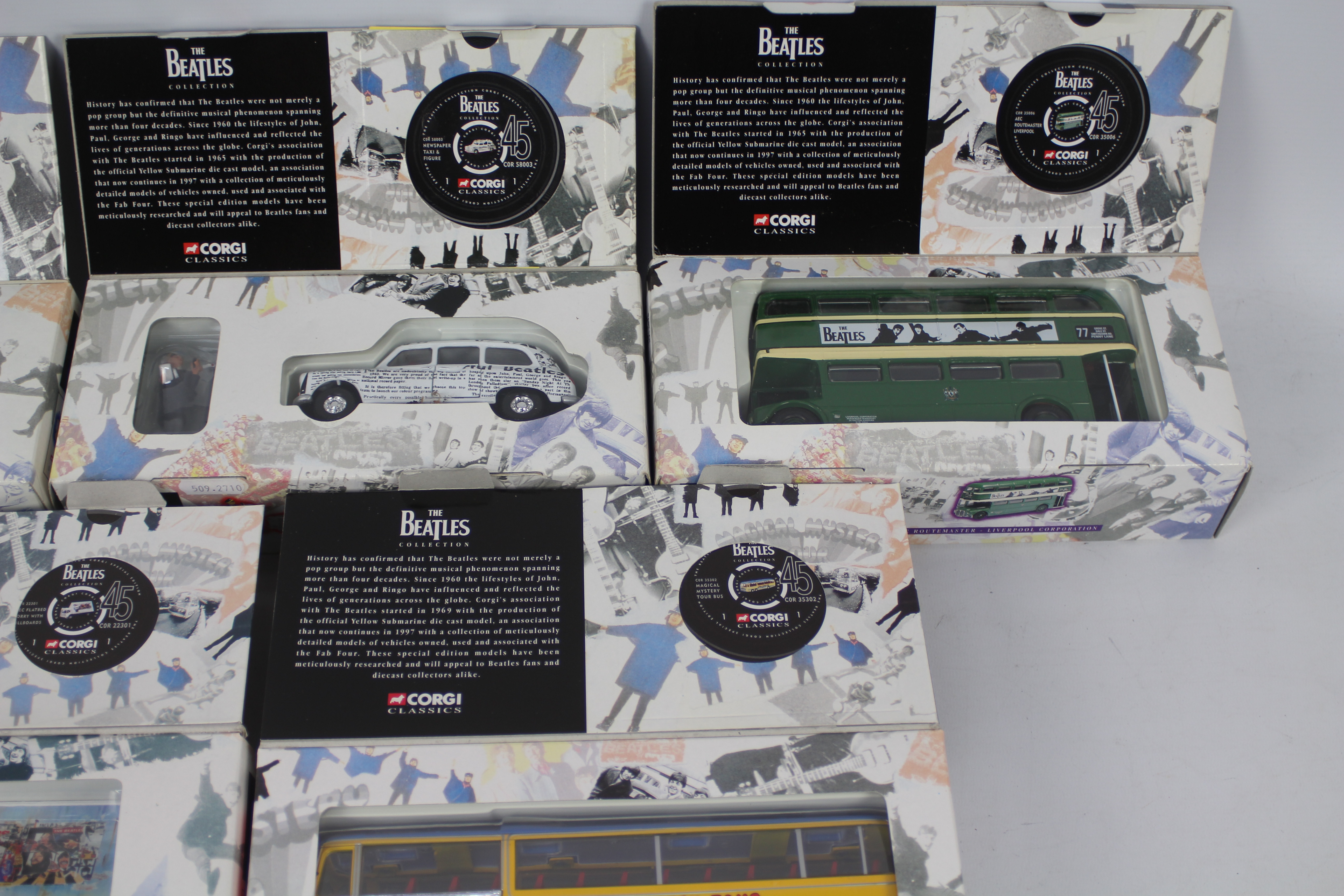 Corgi - The Beatles - 5 x boxed vehicles from The Beatles Collection including the Magical Mystery - Image 4 of 5
