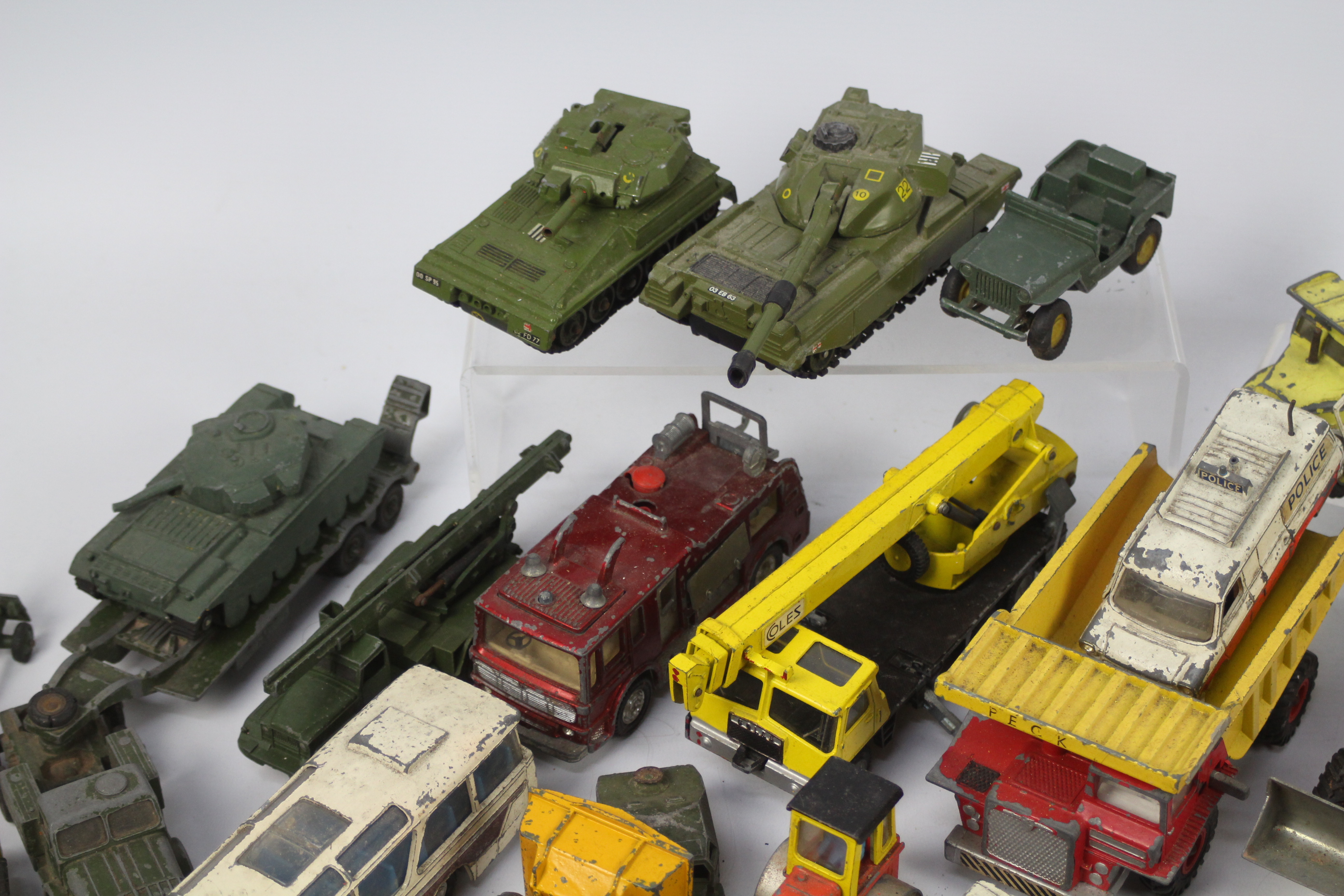 Dinky Toys - In excess of 20 loose Dinky Toys in playworn condition to include: DUKW Amphibian, - Image 4 of 4