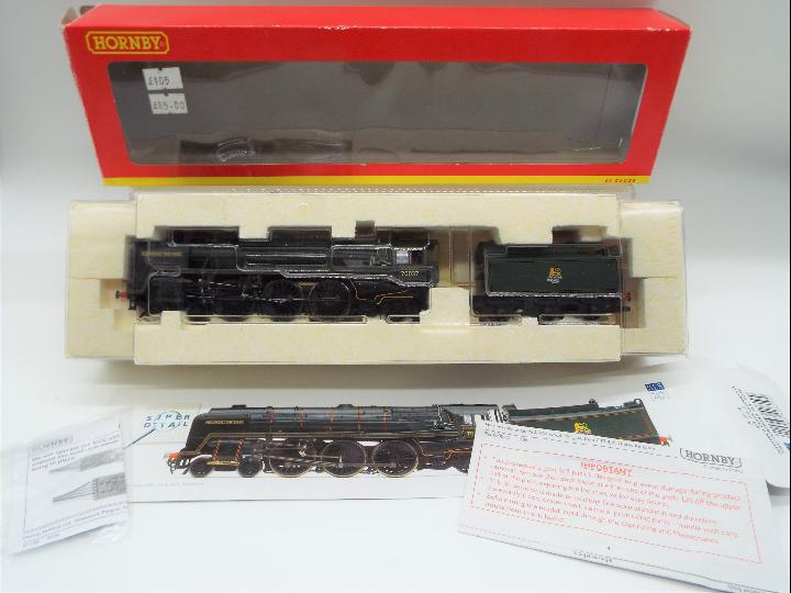 Hornby Super Detail - an OO gauge DCC Ready model Britannia class 4-6-2 locomotive and tender