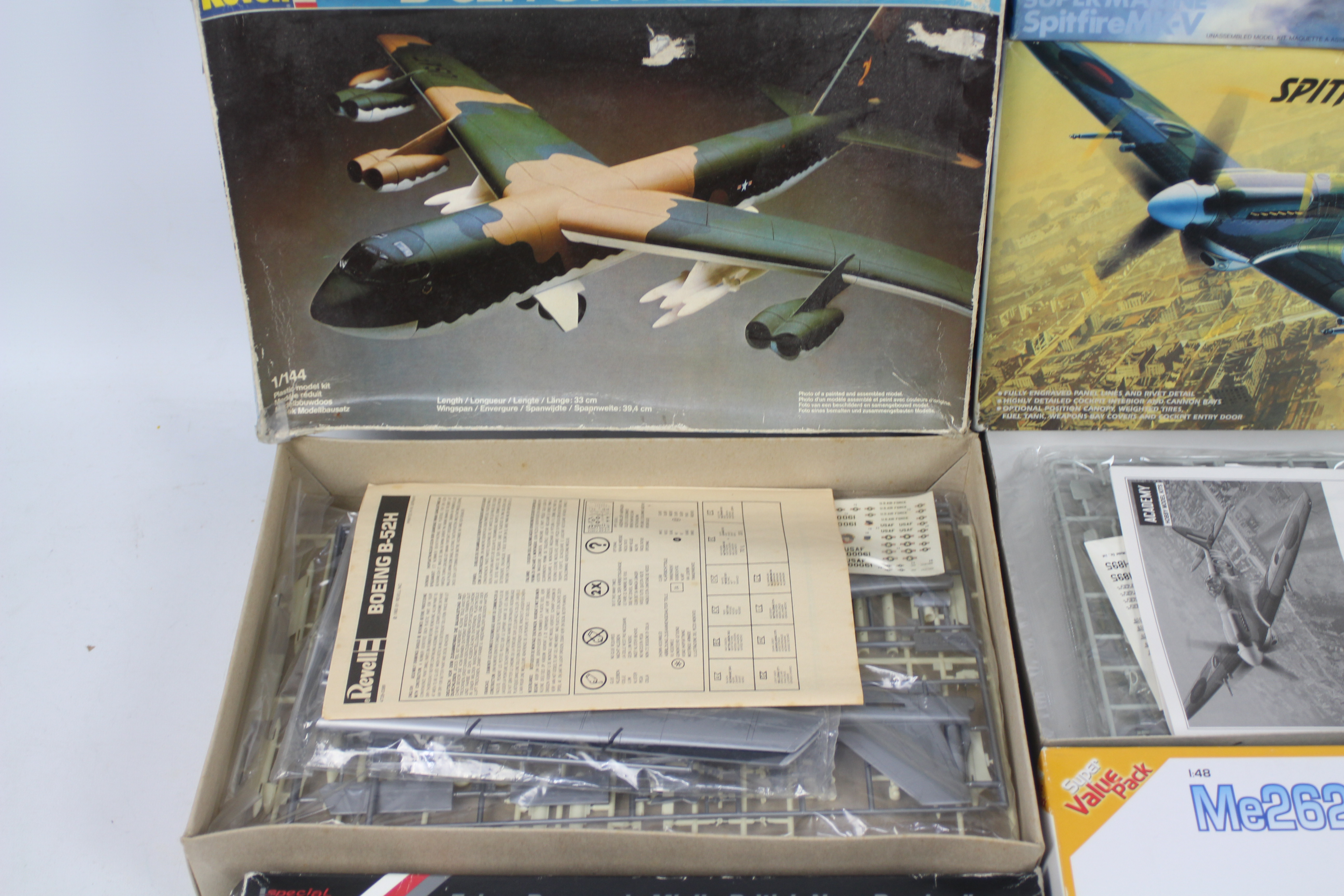 Revell - Academy - Cyber Hobby - Fujimi - Five boxed plastic military aircraft model kits in - Image 3 of 6