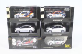 Minichamps - Ixo - 6 x boxed Ford Focus models in 1:43 scale including limited edition 2002 WRC