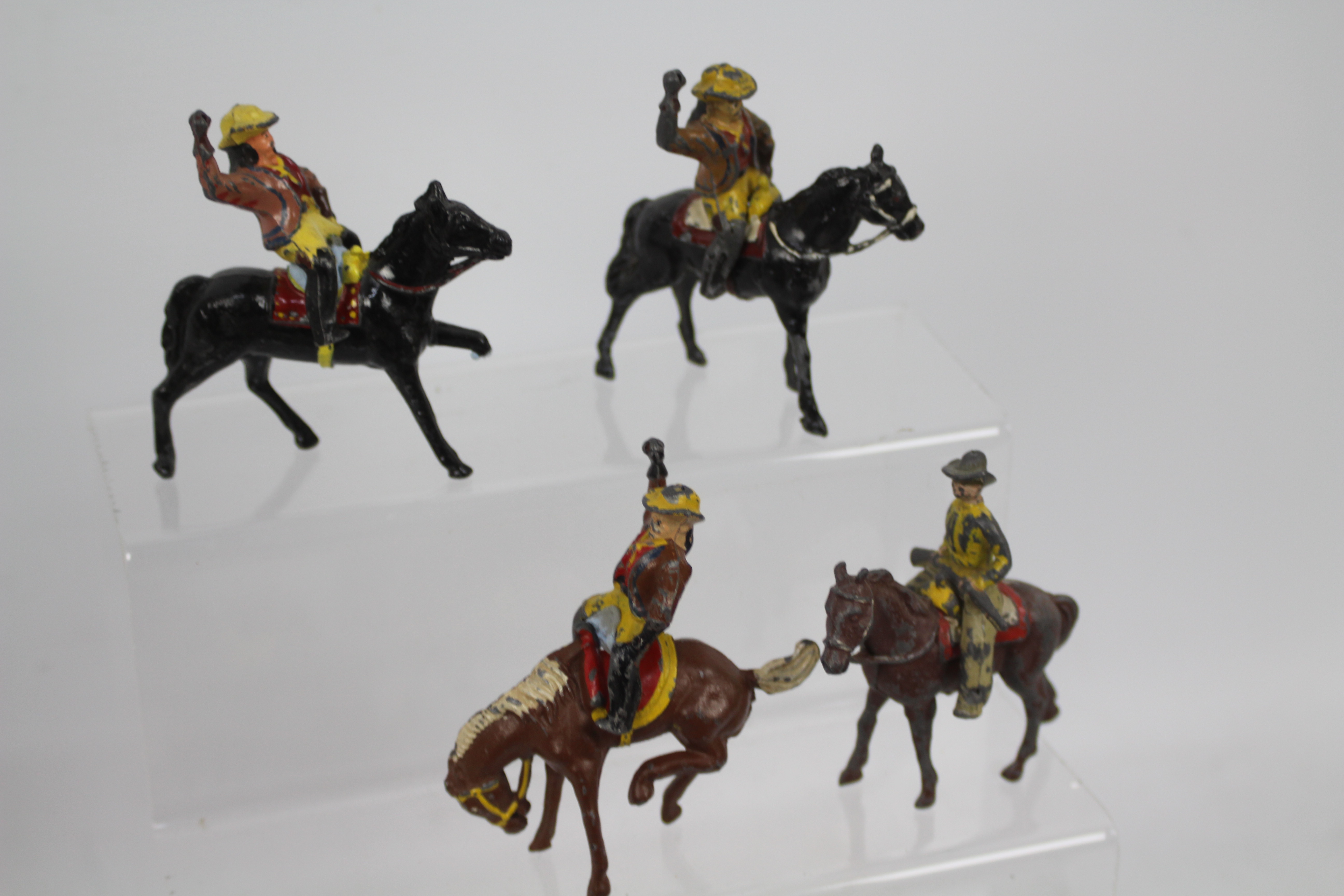 Britains - Others - 29 Western themed metal figures majority of which are horses only, - Image 6 of 8