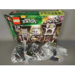 Lego - A boxed Ninja Turtles # 79117 Turtle Lair Invasion.