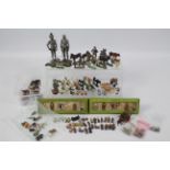 Britains - Lilliput - A collection of 100 plus animals and figures in metal mostly from the