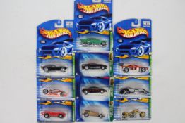 Hot Wheels - Treasure Hunt - 10 x unopened carded models including 65 Corvette, Rodger Dodger,
