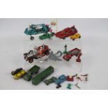 Dinky - Corgi - Morestone - Crescent - 12 x unboxed vehicles including Joe 90's Car # 102,