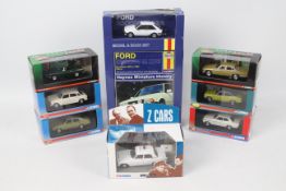 Corgi - Vanguards - 8 x boxed models including limited editions Vauxhall Viva Brabham # VA08709,