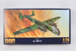 Huma - A boxed 1:72 scale Huma #6001 1:72 scale Junkers Ju 288 C.