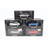 Minichamps - 5 x limited edition Ford models in 1:43 scale, Fiesta XR2 1 of 2016 made,