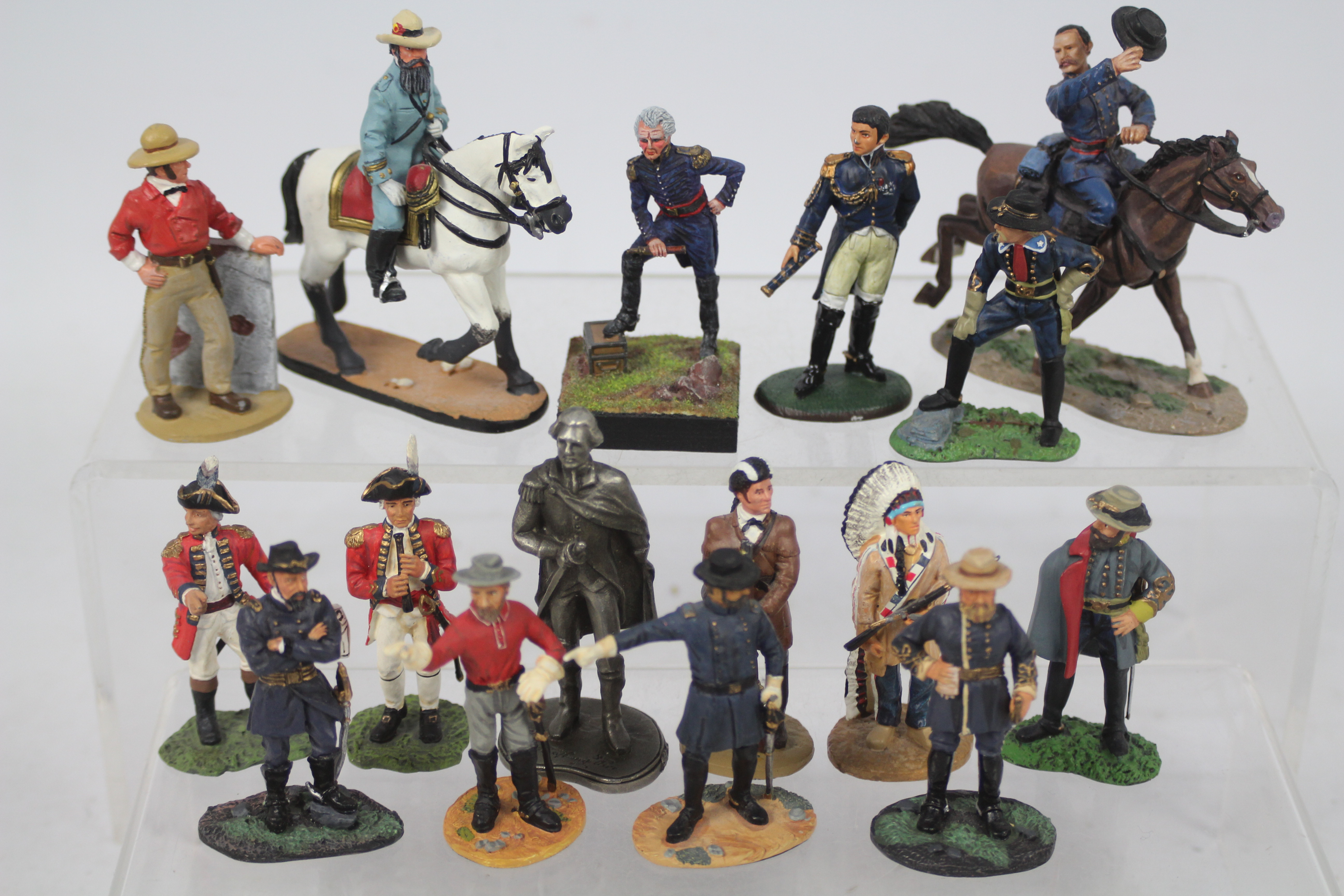 Britains - Del Prado - Other - A collection of 16 unboxed 54mm figures.