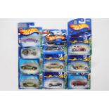 Hot Wheels - Treasure Hunt - 10 x unopened carded models including Morris Wagon, Super Tsunami,