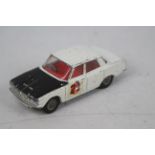 Corgi - A rare Rover 2000 model in International Rally finish with the white body and black bonnet