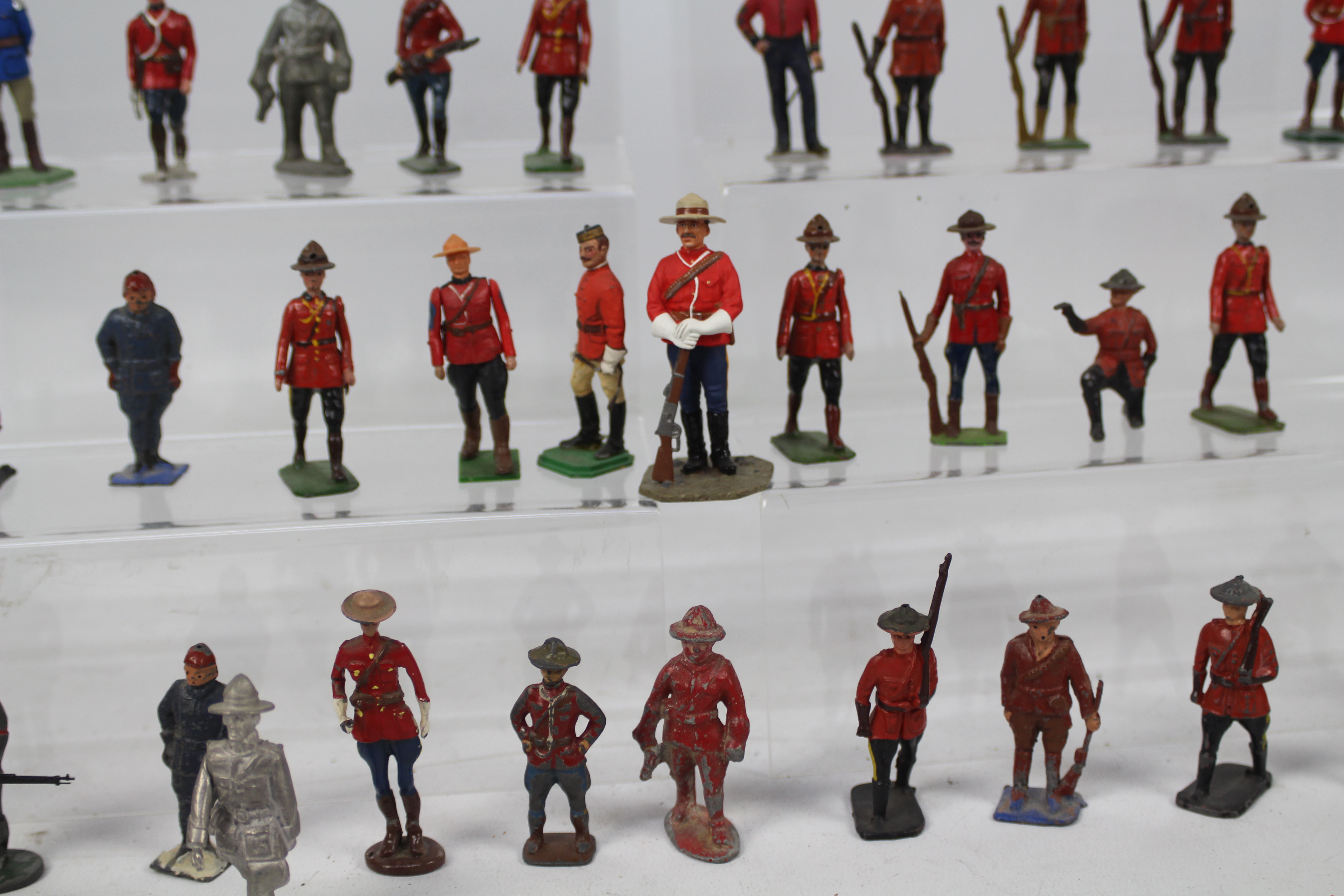 Britains - Others - Over 40 Canadian Mounted Police figures, - Image 3 of 8
