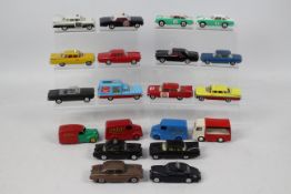 Corgi - Dinky - 20 x unboxed restored models including several Chevrolet Impala models,