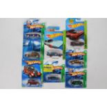 Hot Wheels - Super Treasure Hunts - 8 x unopened carded models including Toyota AE-86 Corolla,