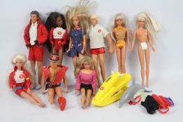 Barbie - Baywatch - Mattel - Captain Scarlet.