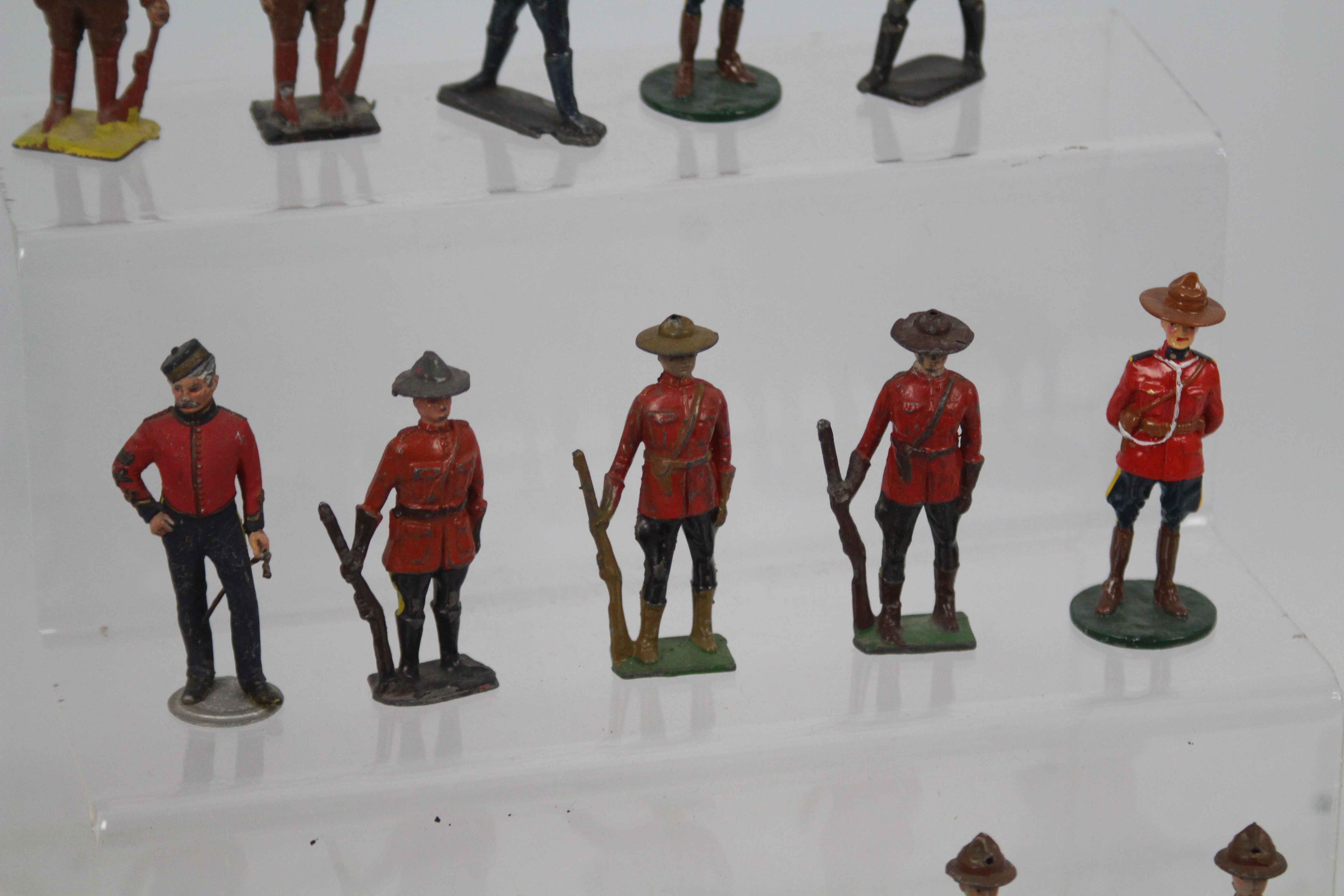 Britains - Others - Over 40 Canadian Mounted Police figures, - Image 7 of 8