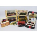 Corgi - Solido - Rio - Matchbox - 9 x boxed models including General Lee tank, Feltham London tram,