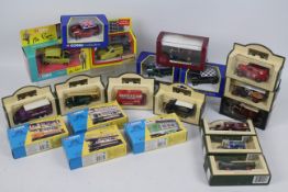 Corgi - Lledo - 20 x boxed models including Mr Bean's Mini # 04419, Del Boy's Reliant van,