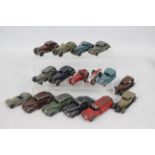 Dinky - 16 x vehicles including Studebaker Coupe # 39f, Bentley Coupe # 36b,