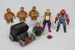 Bravestar - Filmation - A selection of six loose figures appearing in Very Good to Excellent