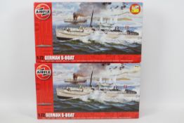 Airfix - 2 x unopened marine model kits in 1:72 scale, German S-Boat # A10280.