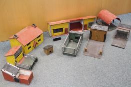 Farm Set - A scratch built Farm set dating from WWII with a charming history.