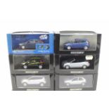 Minichamps - 8 x boxed 1: 43 scale Ford models including limited edition Fiesta in Polar Silver 1