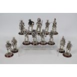 Royal Hampshire - An unboxed group of 13 'Western' themed Royal Hamphire pewter figures,.