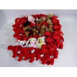 Ty Beanies - 40 x Beanie Babies - Lot includes 'Rover' dogs, 'Hoppity' rabbit, 'Fetch' dog,