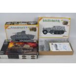 Dragon - Revell - Three boxed 1:35 German military vehicle plastic model kits.