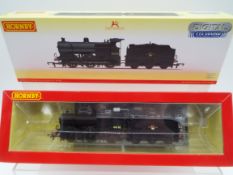 Hornby - an OO gauge DCC fitted model 0-6-0 locomotive and tender running no 44198,