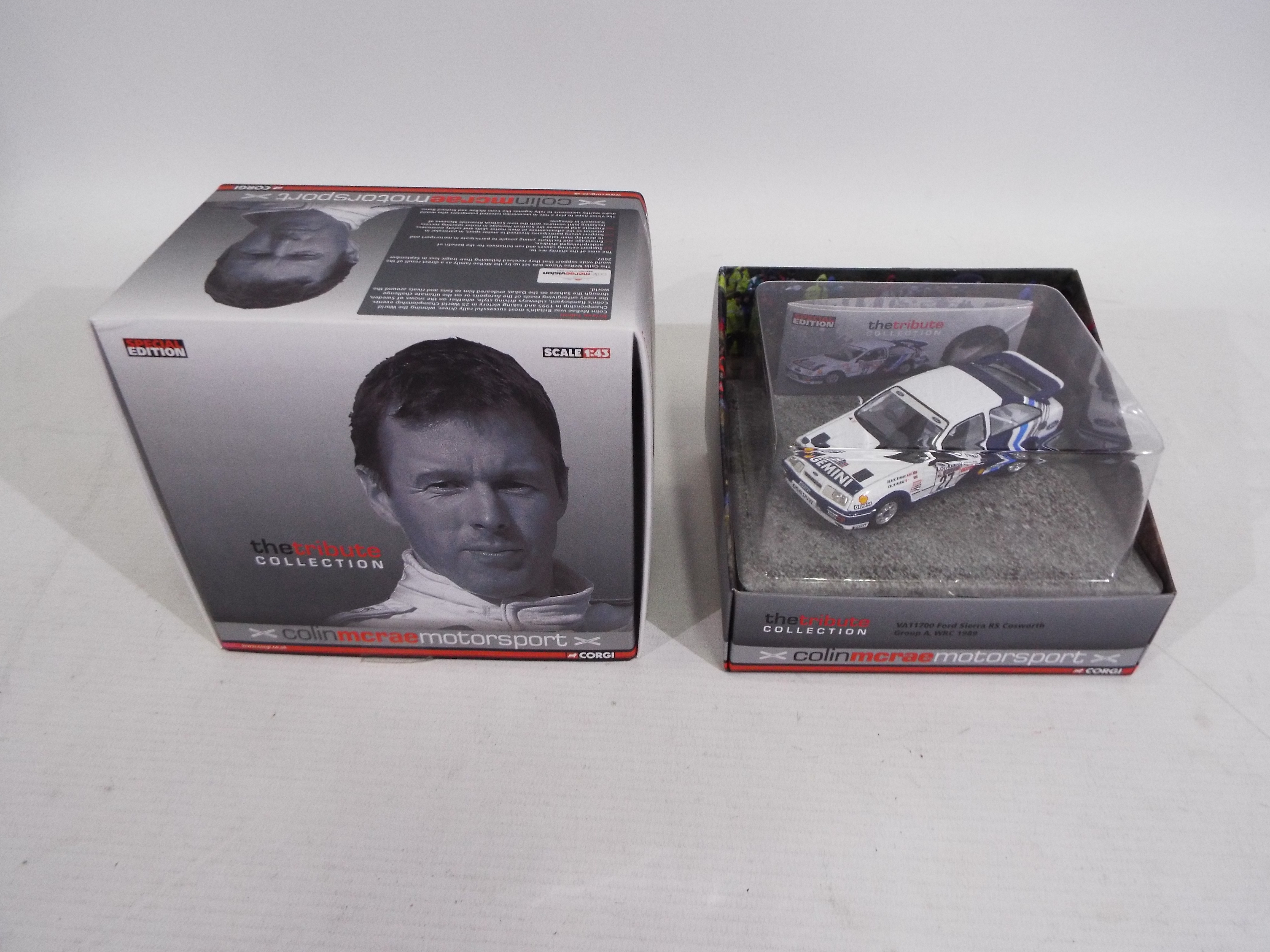 Corgi - Colin McRae Motorsport - A boxed special edition Colin McRae Ford Sierra Cosworth Group A #