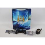 Sony - PlayStation 3 - A special edition Manchester City PlayStation 3 console with a matched