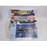 Airfix - MPM - Three boxed plastic British WW2 military aircraft model kits.