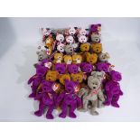 Ty Beanie - 35 x Beanie Baby bears - Lot includes 'Spangle' Bears, '1999' signature bears,