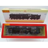 Hornby - an OO gauge model DCC fitted 4-6-2 locomotive and tender running no originally 70034