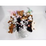 Ty Beanie - 35 x Ty Beanie Baby soft toys and bears,