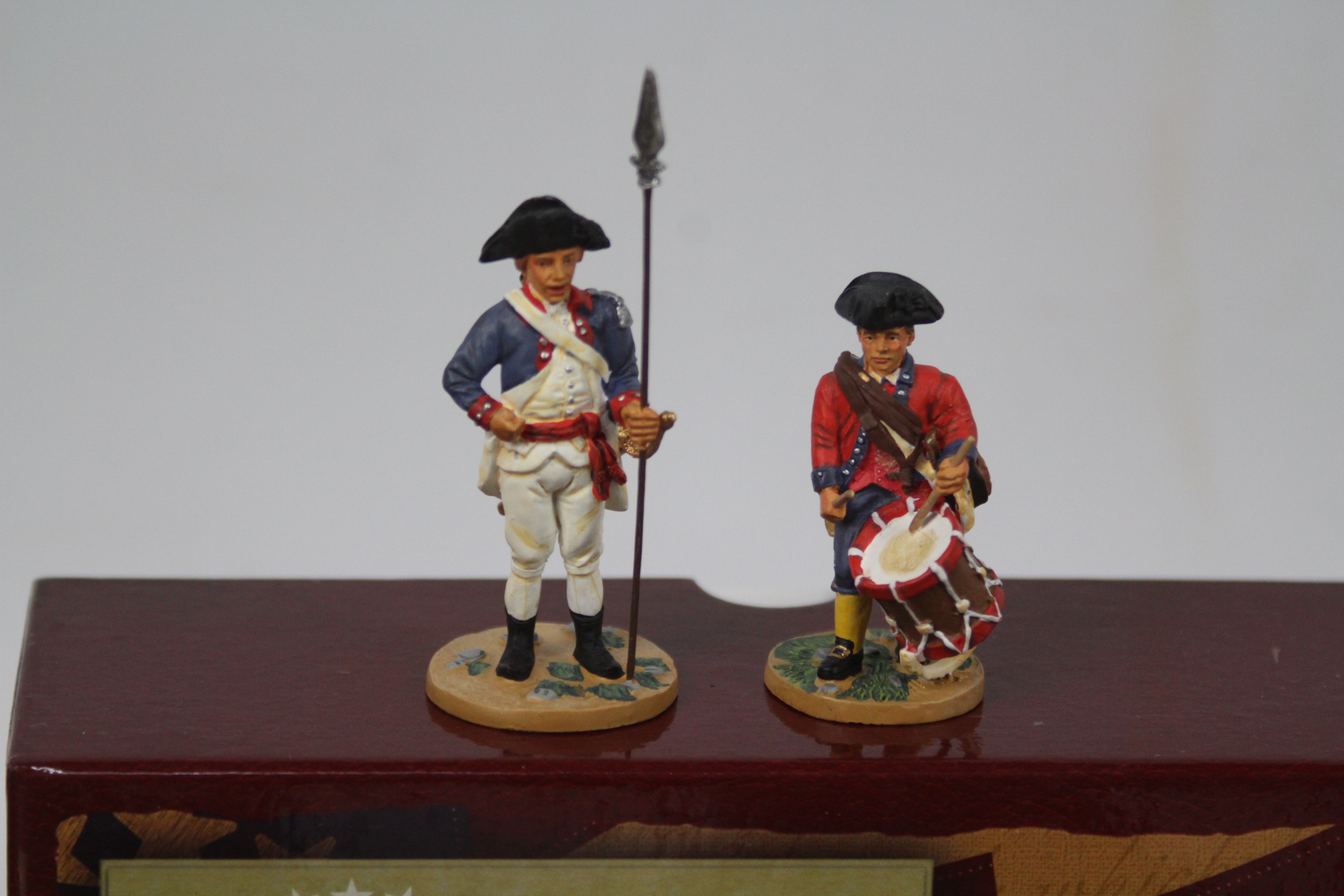 Britains - American Revolution - 9 x boxed figure sets including George Rogers Clarke's Virginians - Image 4 of 9