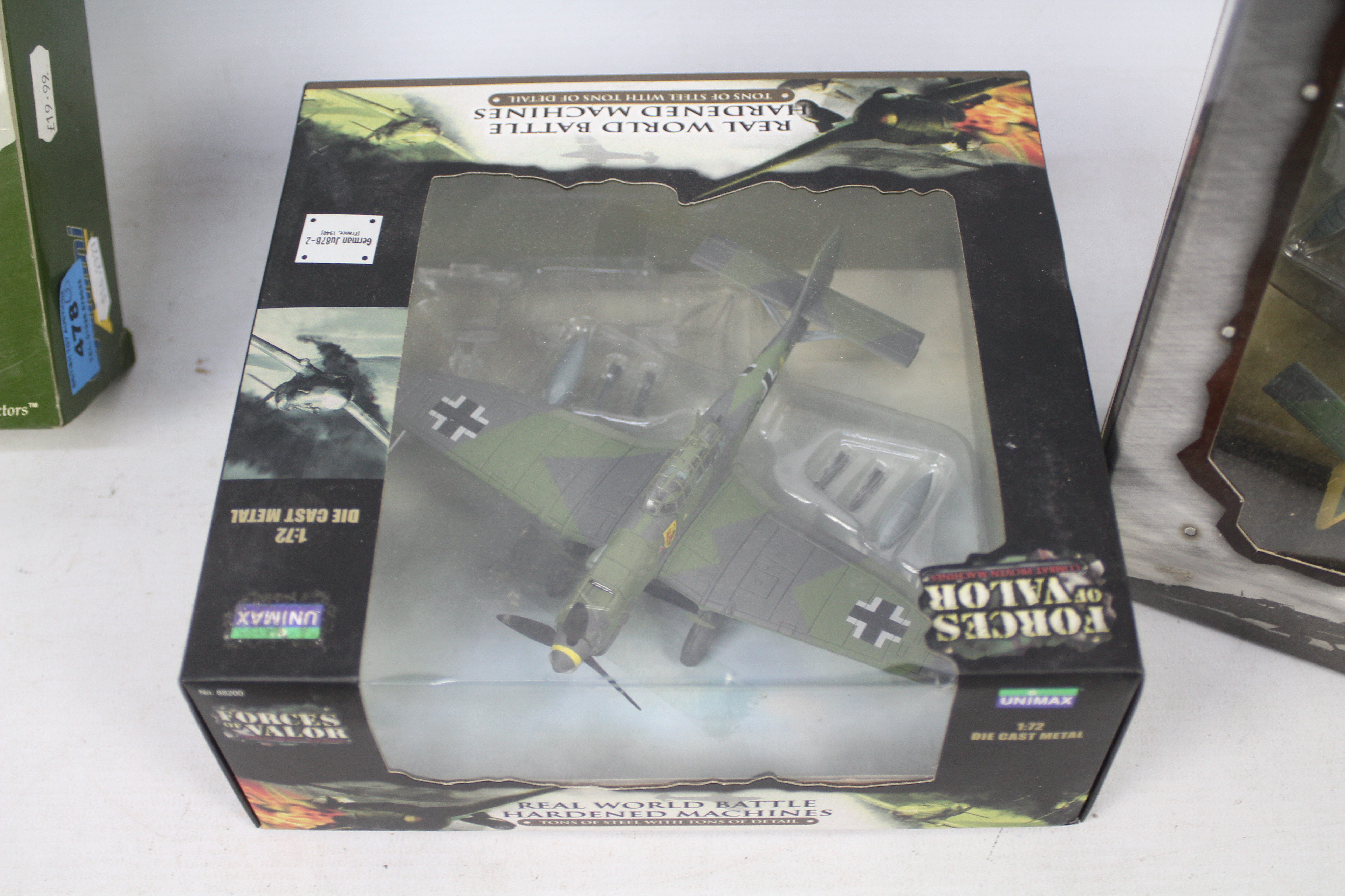 Gemini Aces - Forces of Valor - Three boxed diecast 1:72 scale model aircraft. - Image 4 of 5