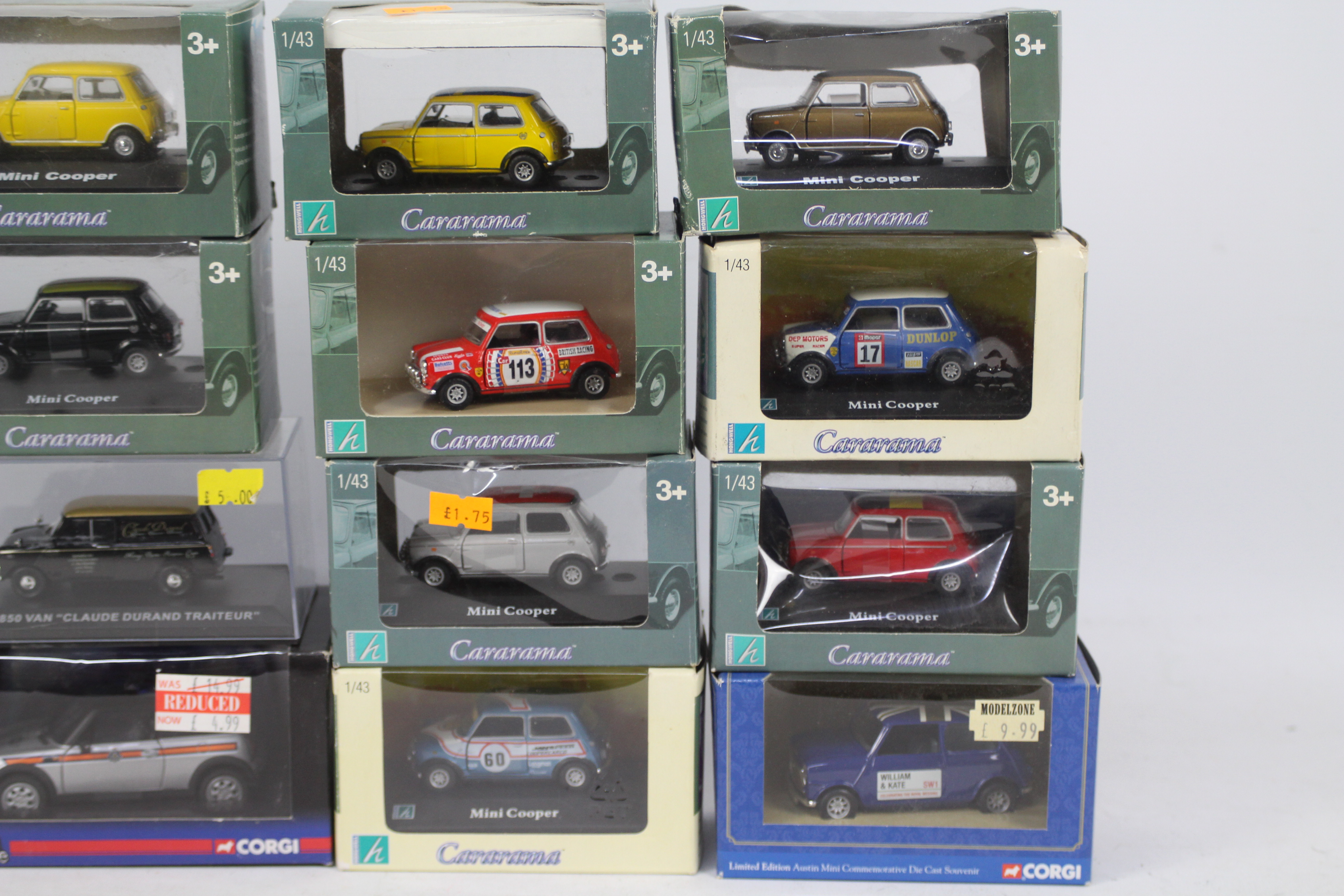 Corgi - Hongwell - Cararama - 16 x boxed Mini models in 1:43 and 1:36 scale including Durham - Image 3 of 3