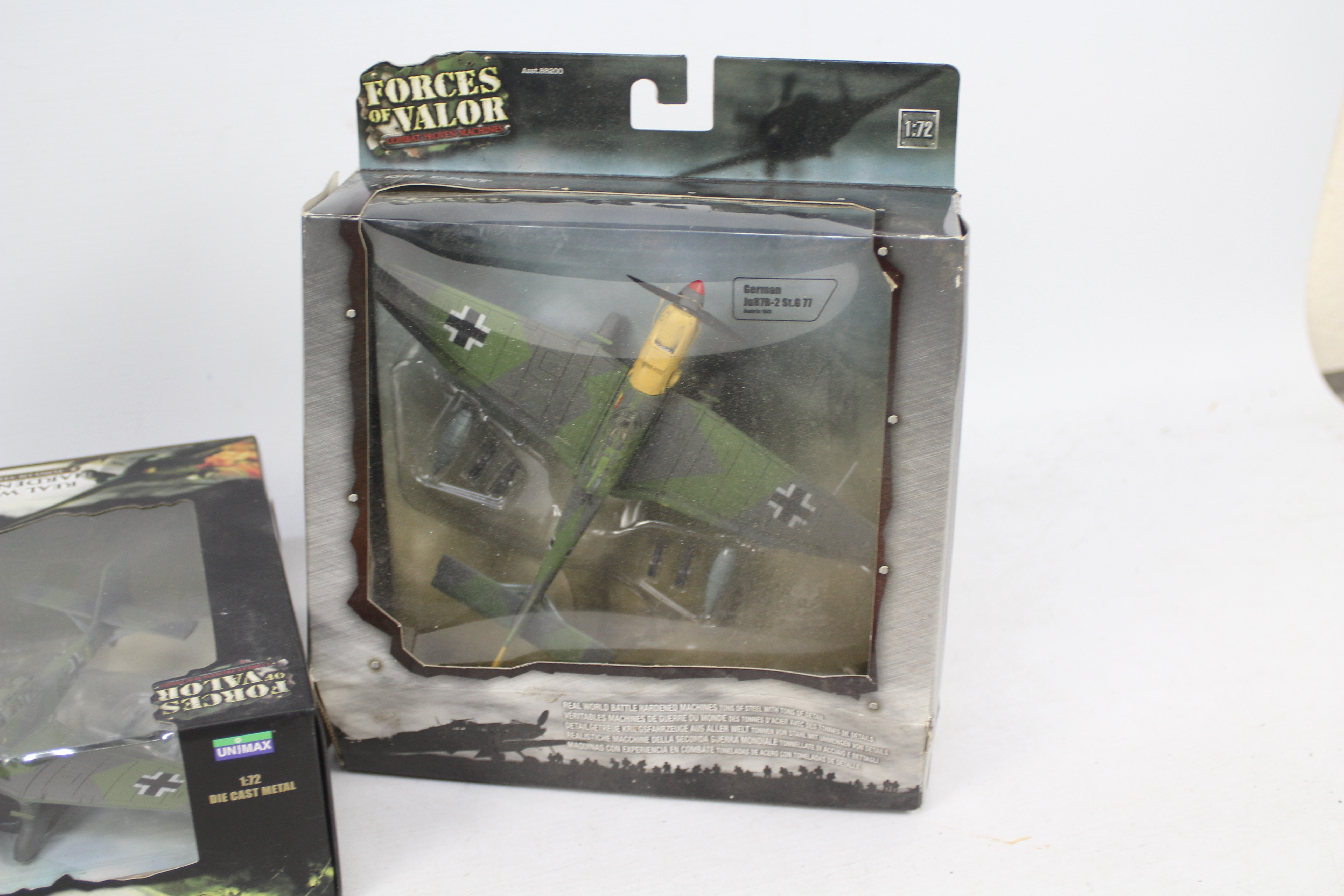 Gemini Aces - Forces of Valor - Three boxed diecast 1:72 scale model aircraft. - Image 5 of 5