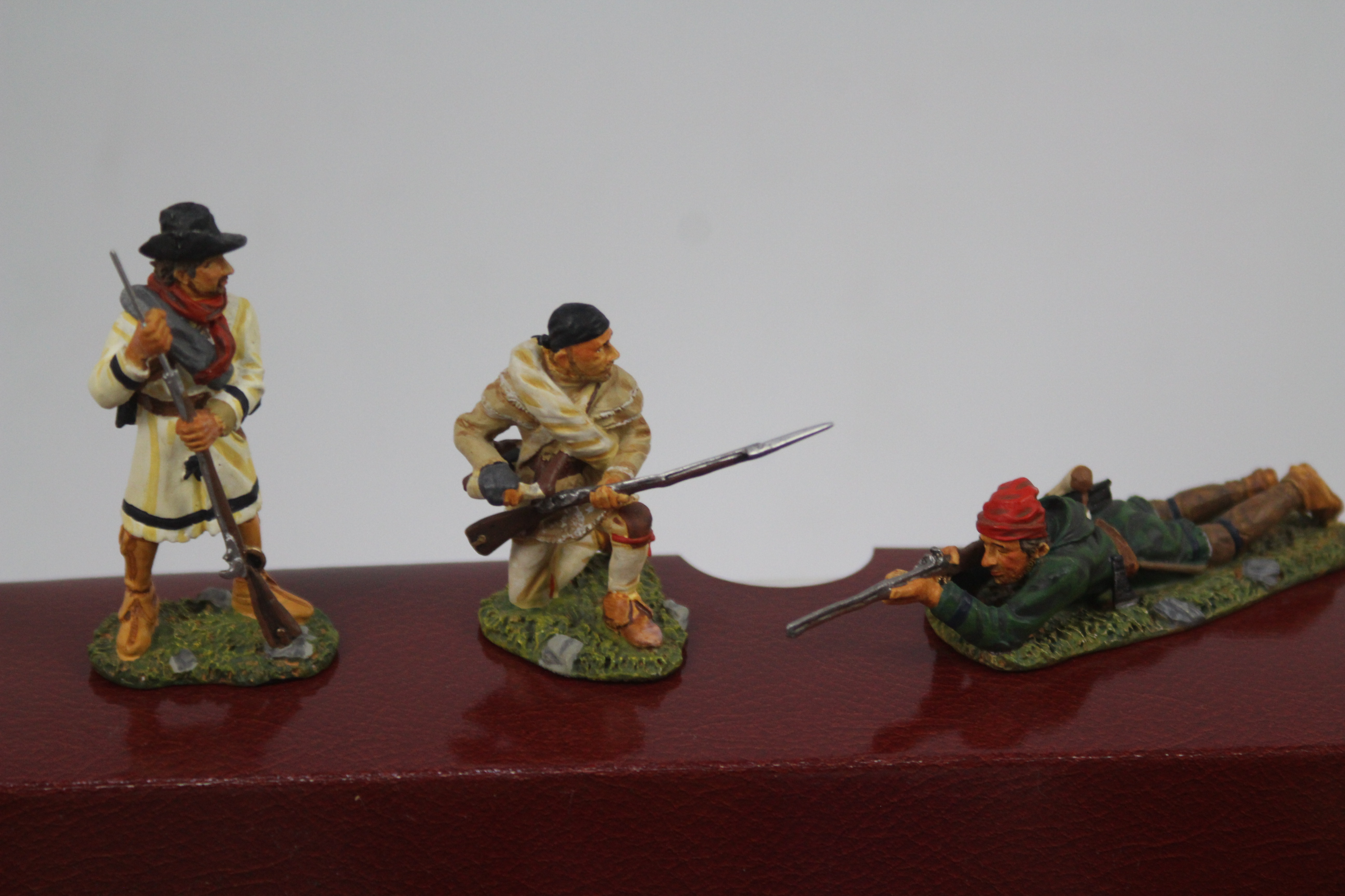 Britains - American Revolution - 9 x boxed figure sets including George Rogers Clarke's Virginians - Image 5 of 9