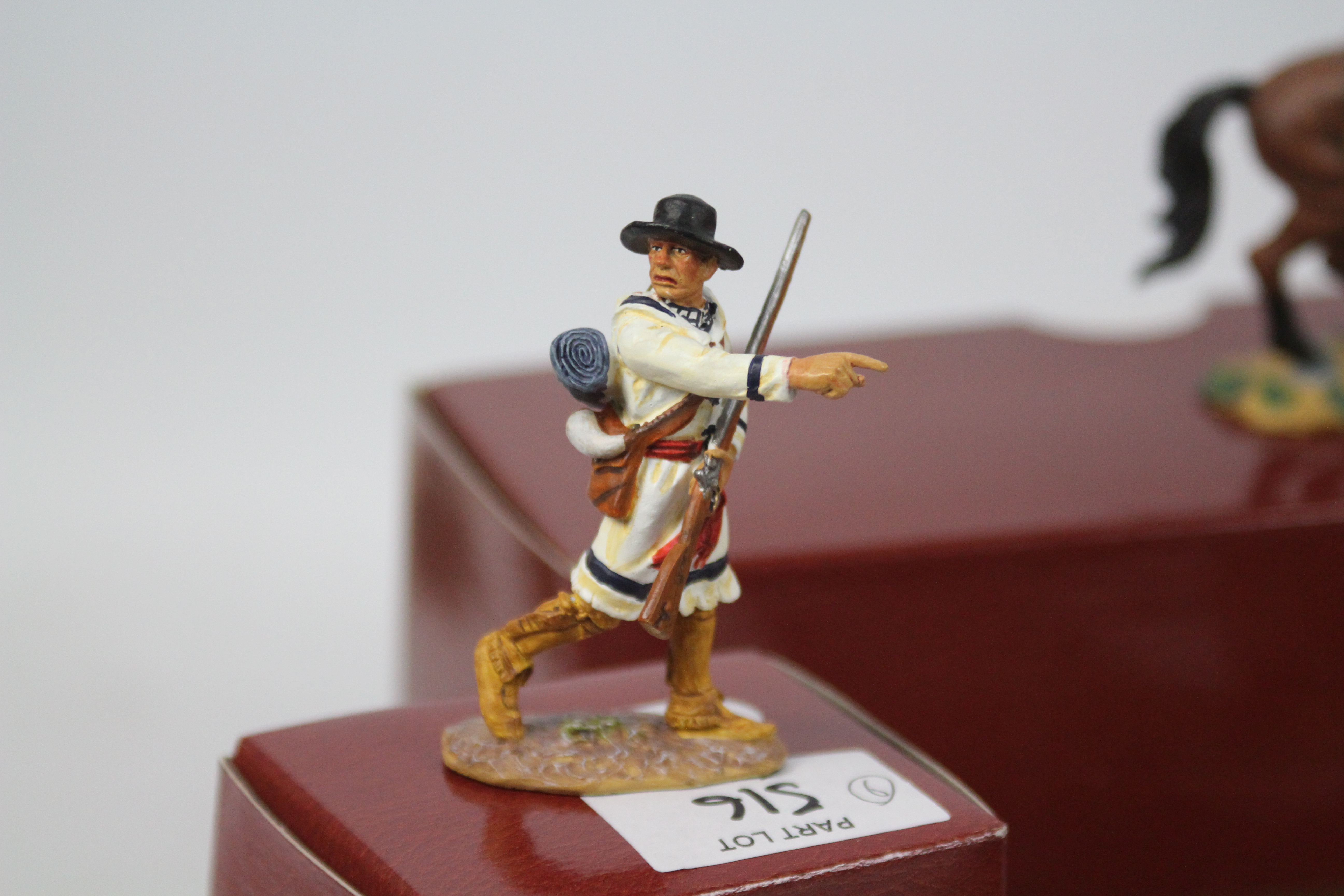 Britains - American Revolution - 9 x boxed figure sets including George Rogers Clarke's Virginians - Image 2 of 9