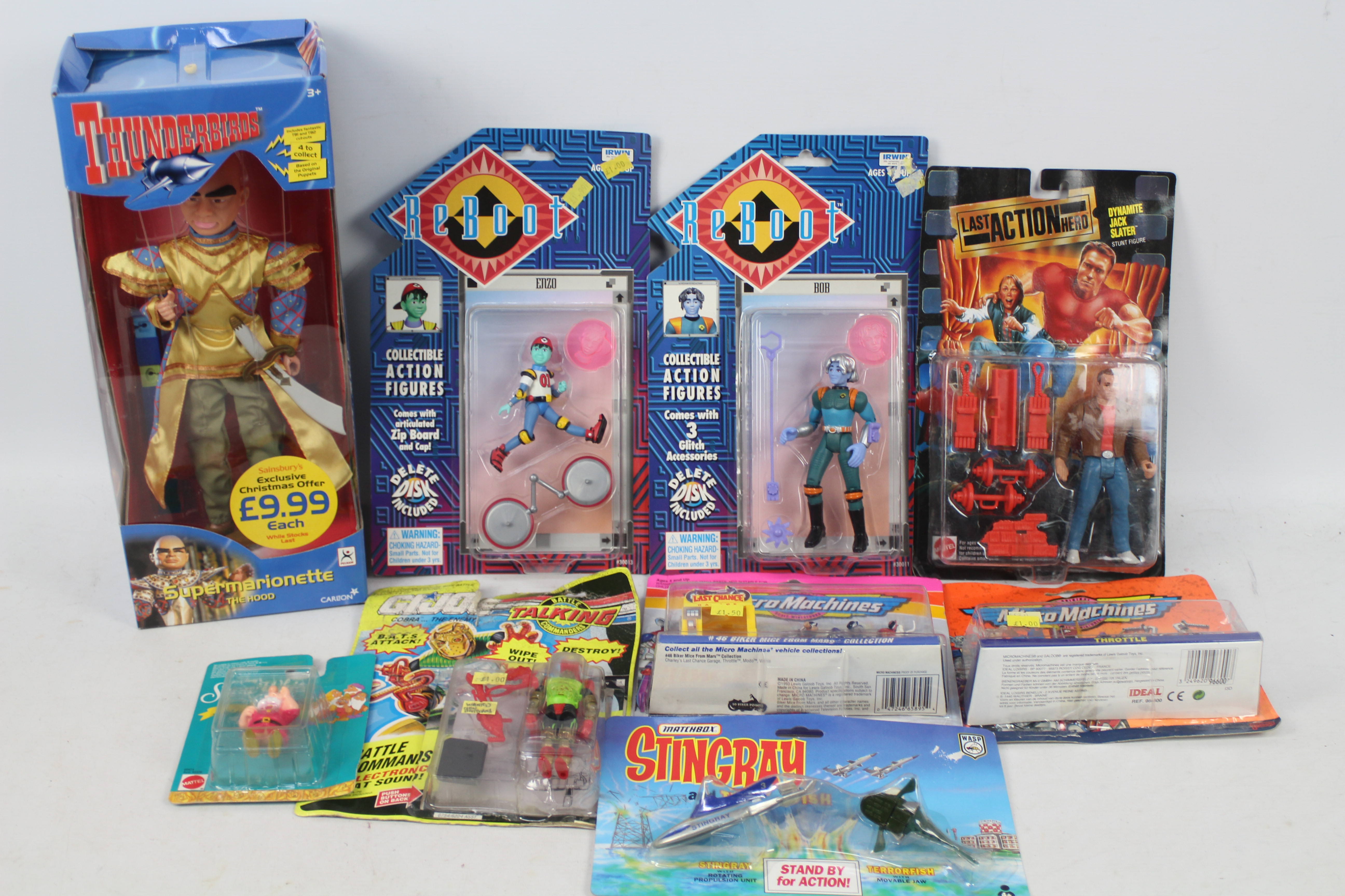 Micro Machines - Biker Mice From Mars - GI Joe - Last Action Hero - Reboot - Stingray -