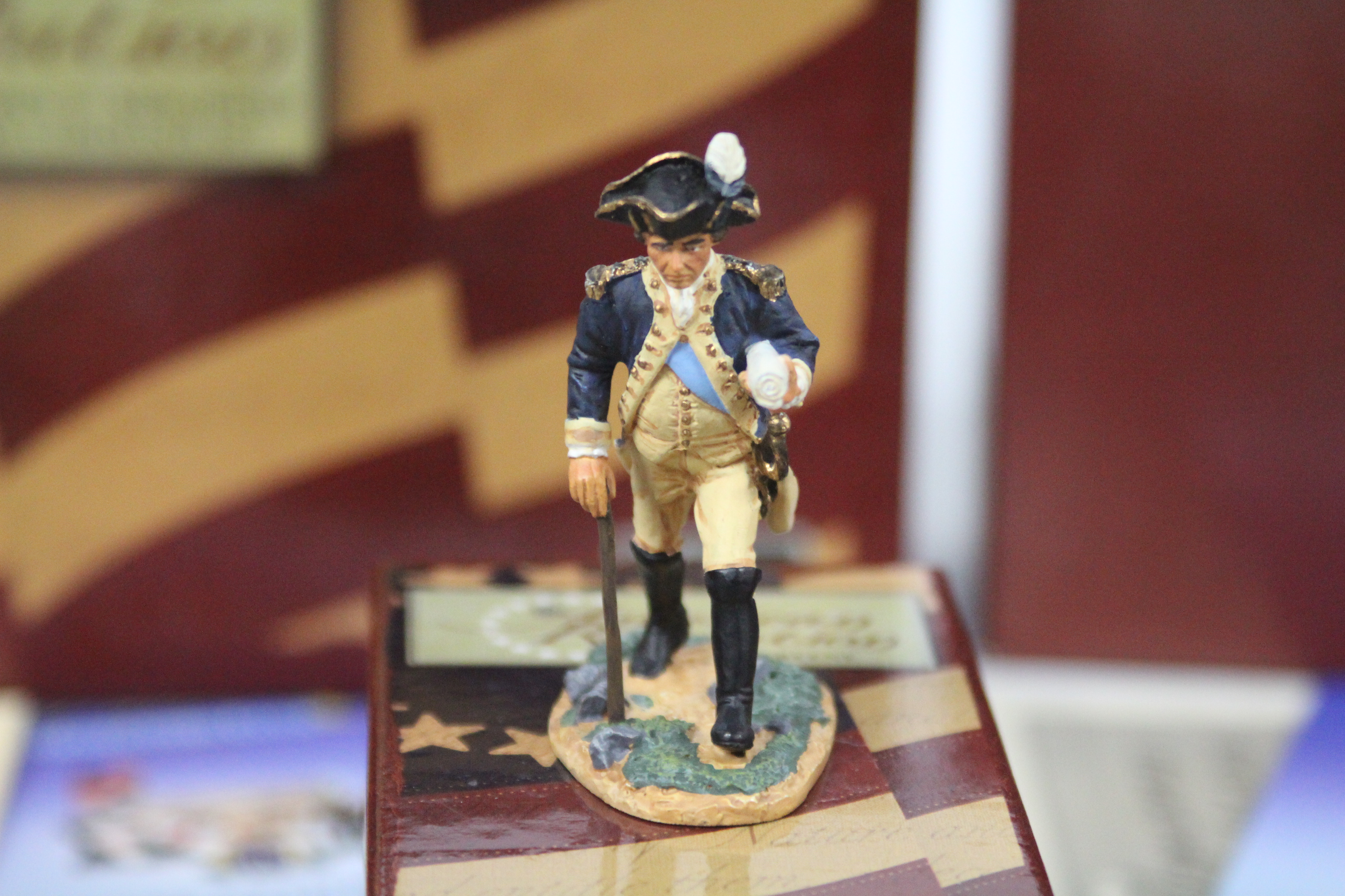 Britains - American Revolution - 9 x boxed figure sets including George Rogers Clarke's Virginians - Image 7 of 9