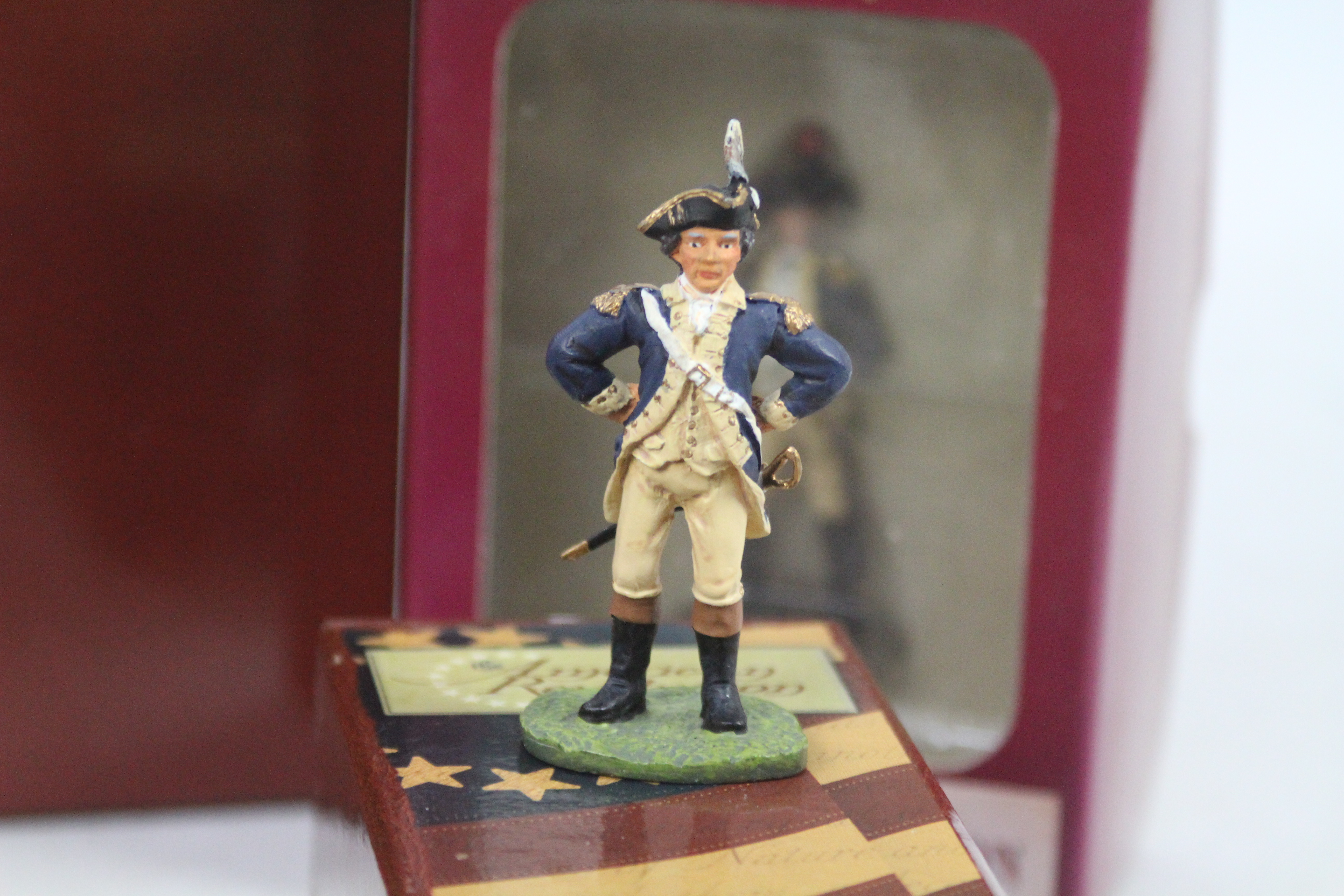 Britains - American Revolution - 9 x boxed figure sets including George Rogers Clarke's Virginians - Image 9 of 9