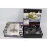 Corgi Aviation Archive - Franklin Mint - Two boxed diecast model aircraft.