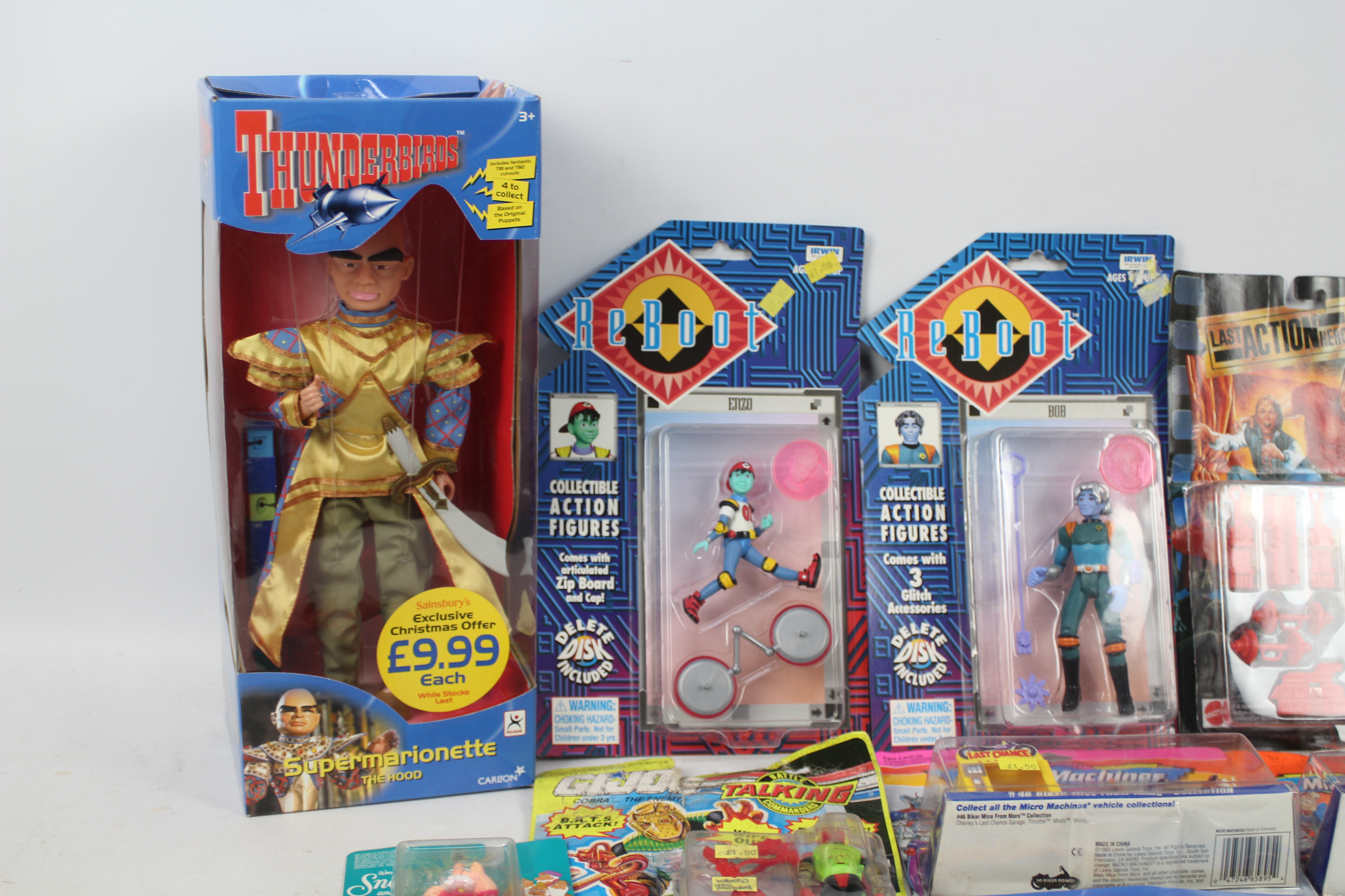 Micro Machines - Biker Mice From Mars - GI Joe - Last Action Hero - Reboot - Stingray - - Image 3 of 5